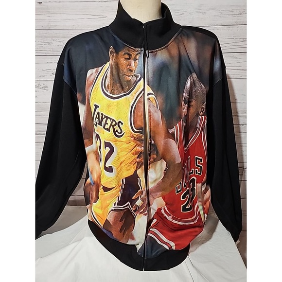 Magic Johnson / Michael Jordan Jacket - Picture 1 of 6